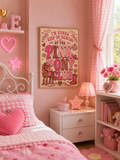 Pink Pony Club🩷 Leopard Print Wall Art