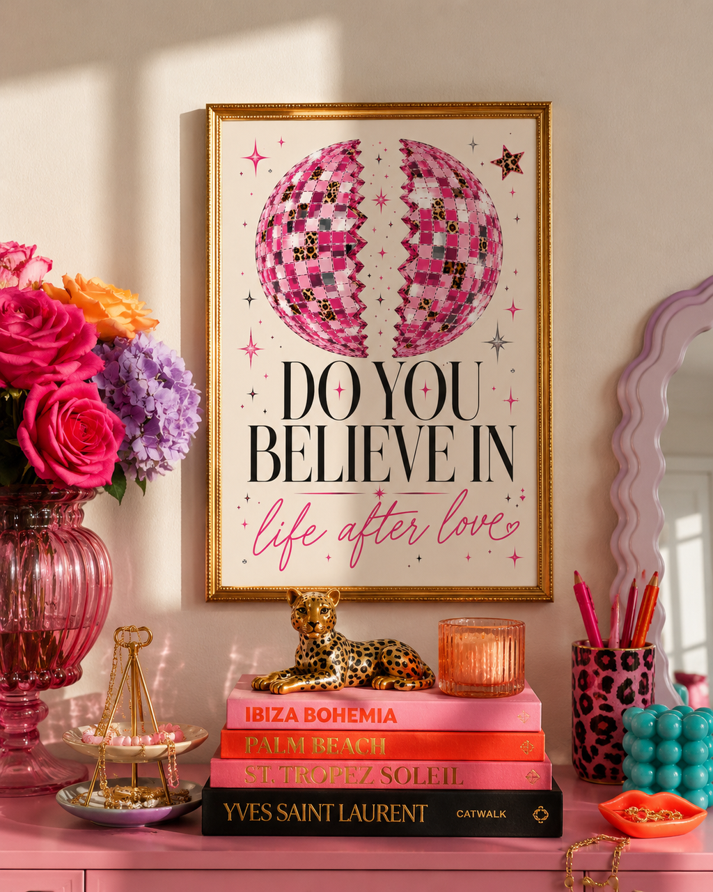 Do You Believe In Life After Love? I Cher I Iconic Lyrics I Wall Art