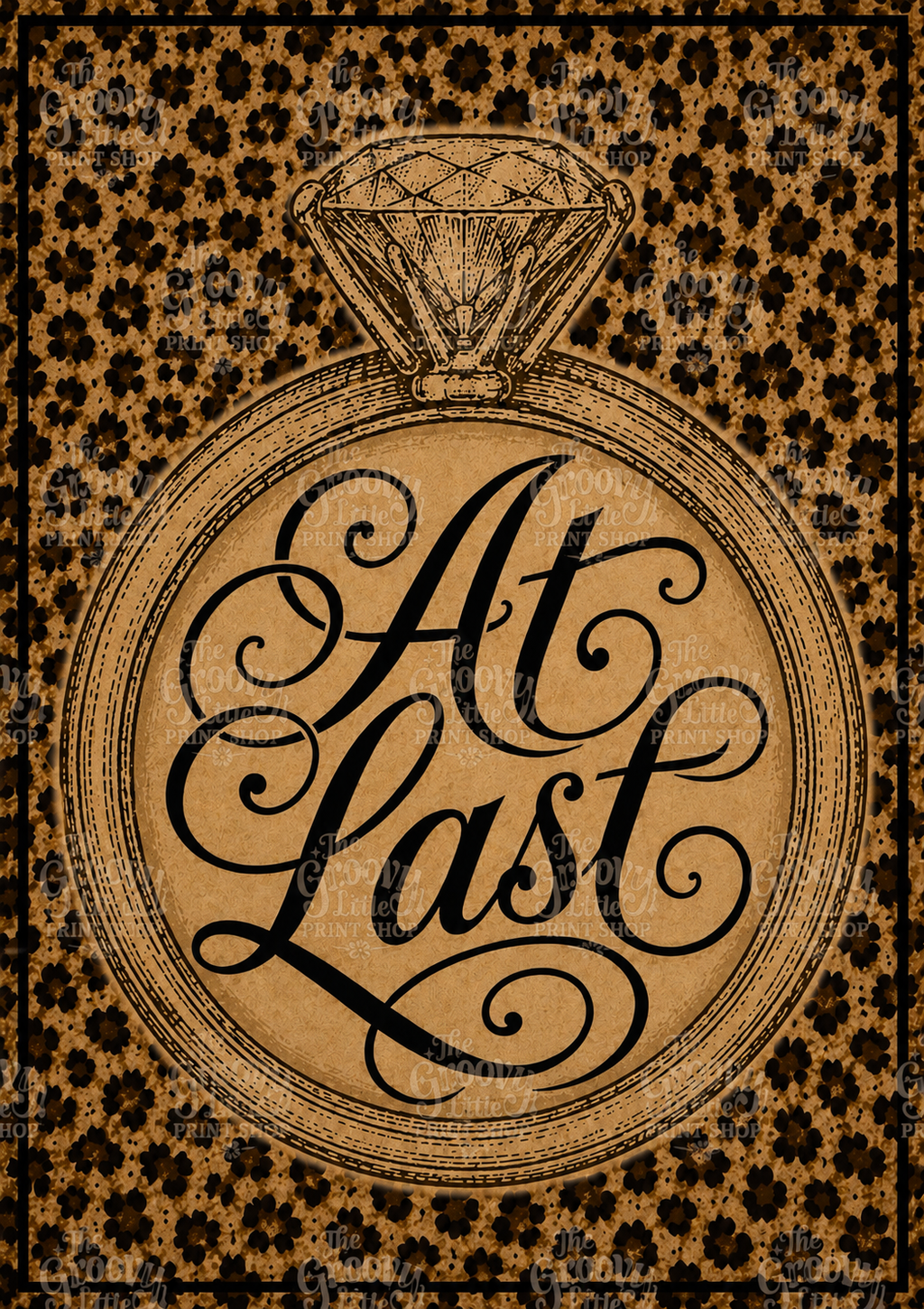 At Last  🎵❤️‍🩹  Music Inspired Wall Art