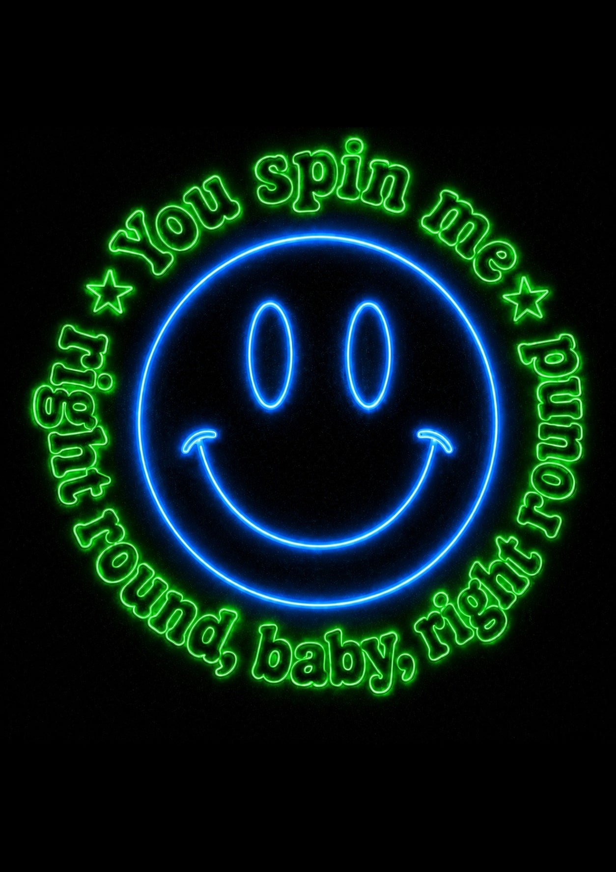 You spin me right round